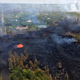 Image for article titled Aerial photos show Kilauea’s slow-motion sculpting of Hawaii